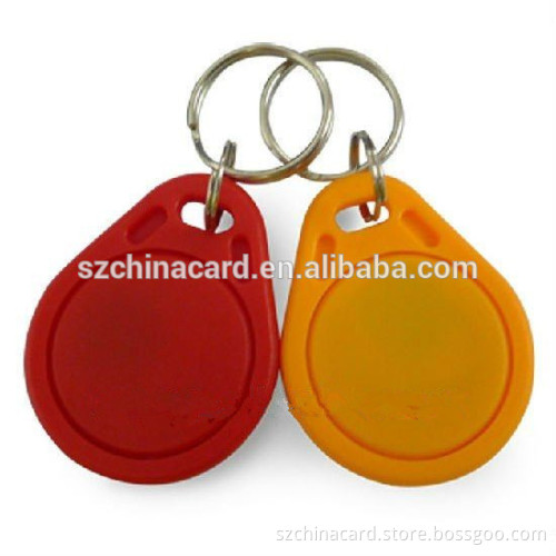 Low price plastic key tag from China